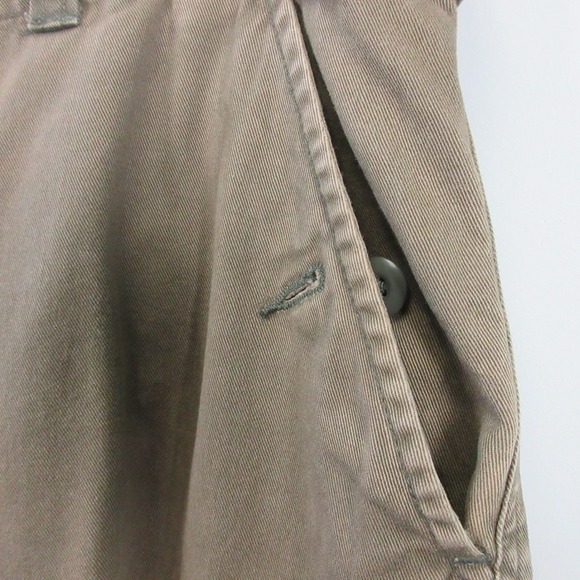American Eagle AE Supply Cargo Shorts Men 38 Green Cotton Hiking Outdoor y2k 610 - Picture 9 of 13
